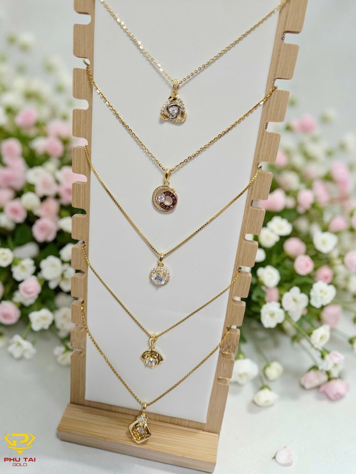 Dây chuyền vàng tây (mã DC 8287)